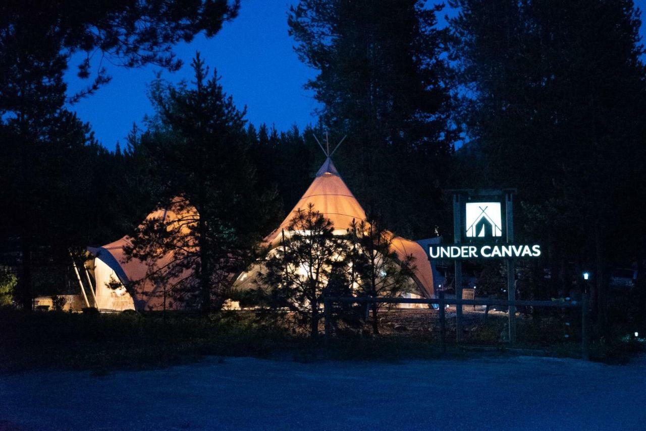 Under Canvas Glacier Coram Luaran gambar