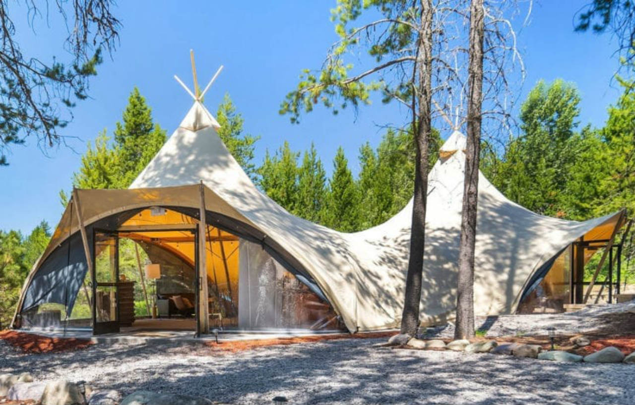 Under Canvas Glacier Coram Luaran gambar